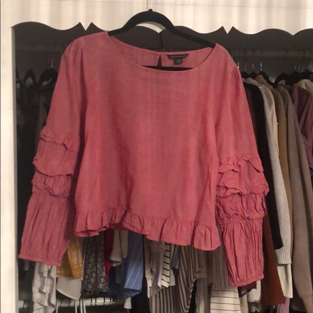 Ruffle shirt